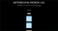 Desktop Screenshot of antebellumeventsco.com